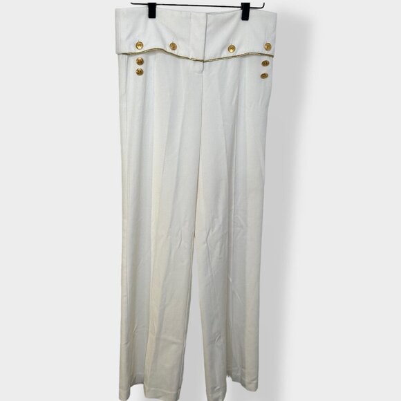 Cache Ivory Sailor Dress Pant - Picture 1 of 7